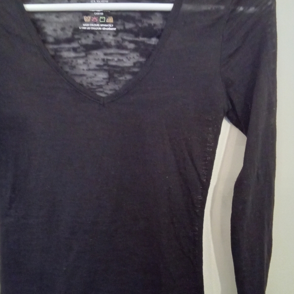 Jules and James Burnout Long Sleeve Tshirt - Picture 4 of 9